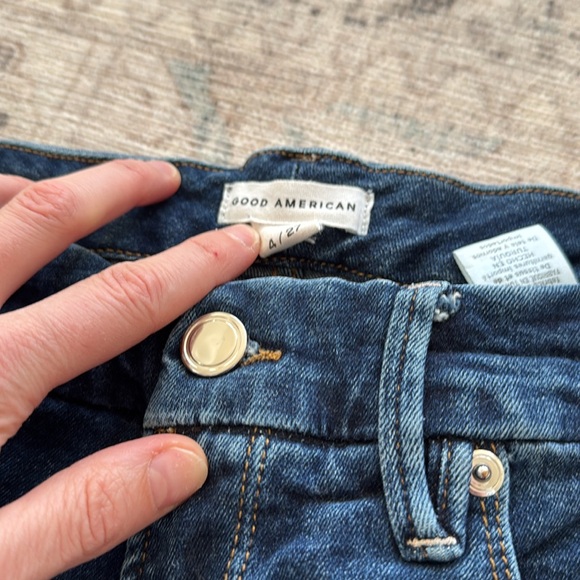 Good American Good Legs blue skinny jeans | size 4 - Picture 5 of 5